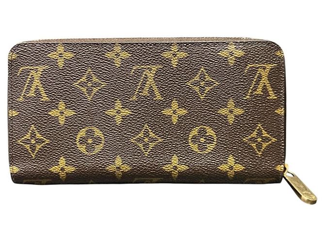 Louis Vuitton Zippy Wallet Long Monogram Canvas Brown - view 2