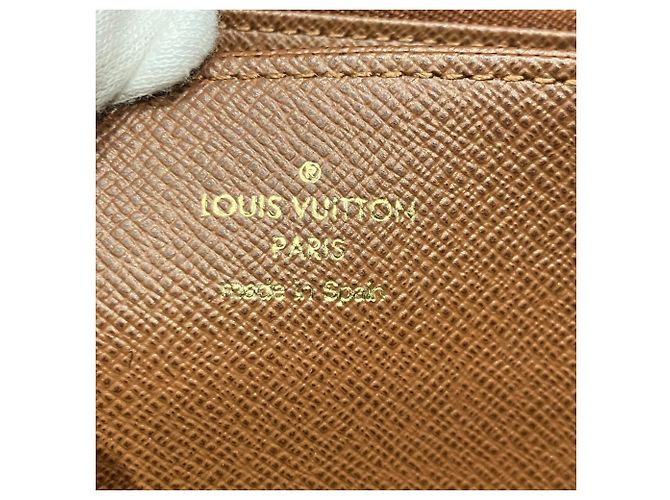 Louis Vuitton Zippy Wallet Long Monogram Canvas Brown - view 4
