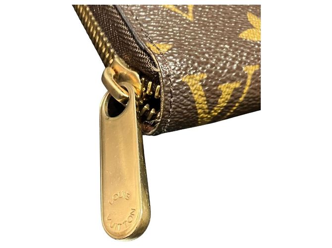 Louis Vuitton Zippy Wallet Long Monogram Canvas Brown - view 8