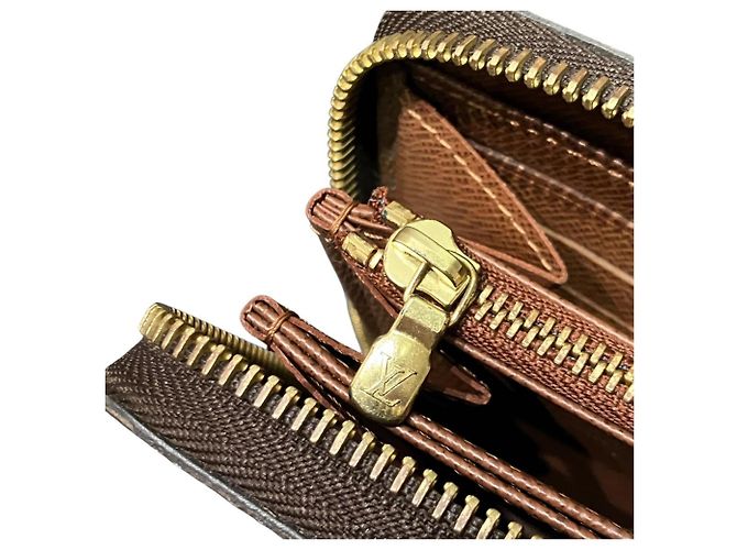 Louis Vuitton Zippy Wallet Long Monogram Canvas Brown - view 9