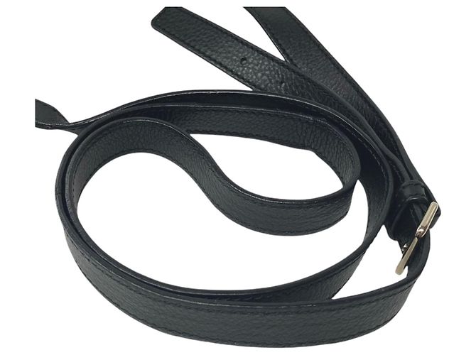 Borsa a tracolla in pelle Gucci Guccissima Nero - vista 6