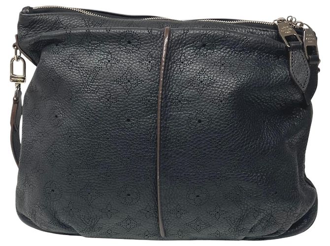 Louis Vuitton Mahina Selene PM Schultertasche Schwarz - Ansicht 2