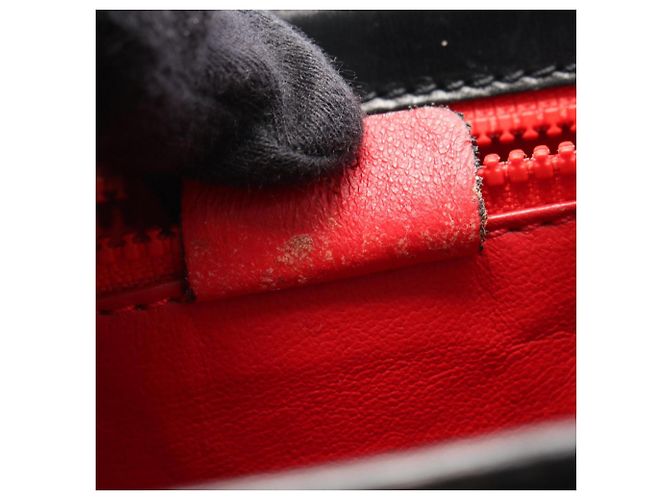 Céline Celine Handtasche aus schwarzem Leder - Ansicht 11