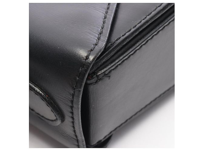 Céline Celine Handtasche aus schwarzem Leder - Ansicht 8