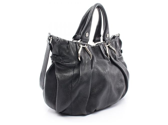 Céline Celine Pillow 2-Way Schulter- und Handtasche Schwarz - Ansicht 2