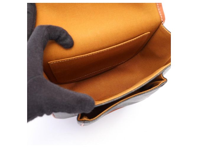 Céline Borsa Celine Folco Medium Marrone Nero - vista 3