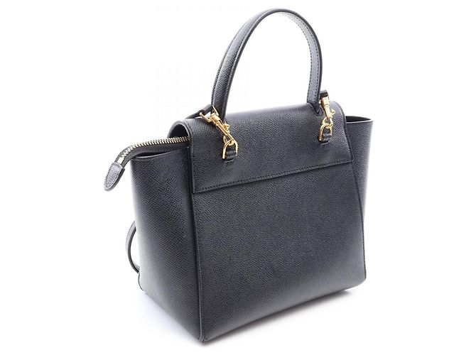 Céline Celine Belt Bag Nano Borsa a mano 2-Way Nero - vista 2