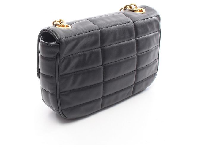 Céline Bolsa de Ombro Celine Monochrome em couro Preto - vista 2