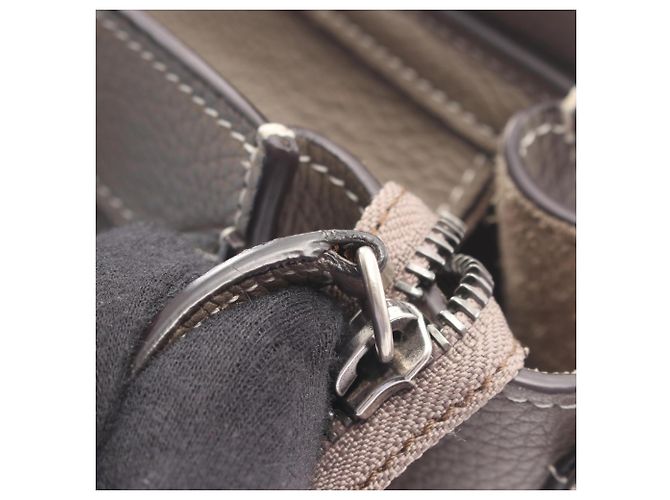 Céline Celine Luggage Nano Shopper 2-Way Handtasche Braun - Ansicht 12