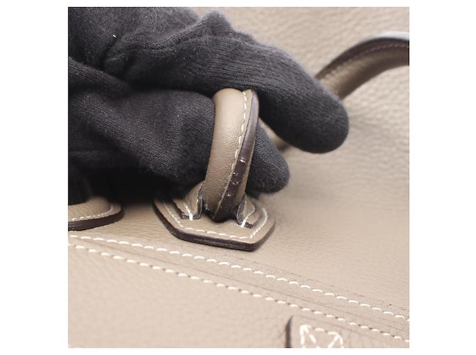 Céline Celine Luggage Nano Shopper 2-Way Handtasche Braun - Ansicht 7