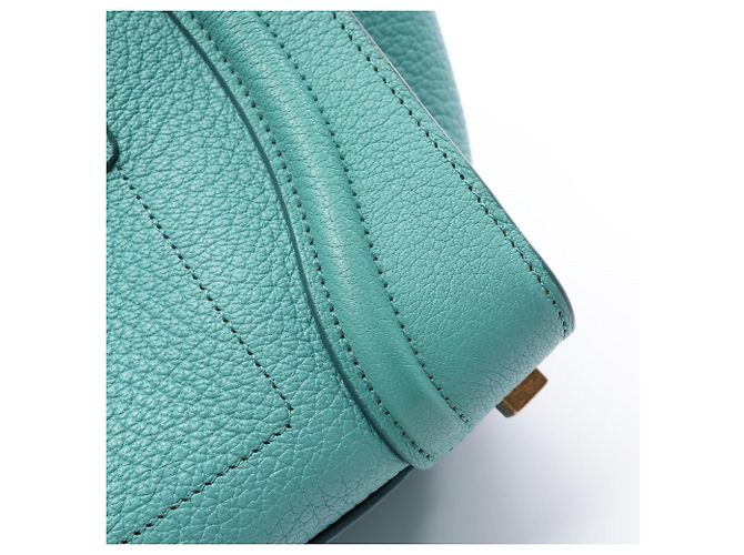 Céline Celine Luggage Micro Shopper Tote Bag Grün - Ansicht 7