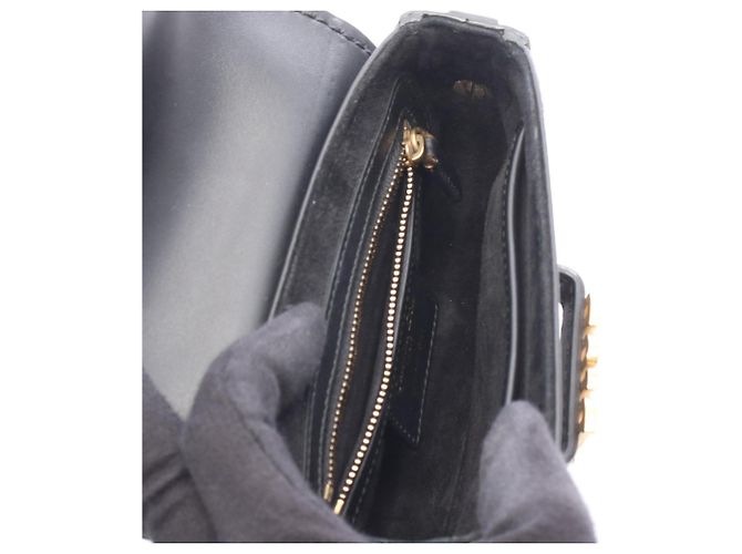 Christian Dior Dior D-FENCE Mini Shoulder Bag Nero - vista 3