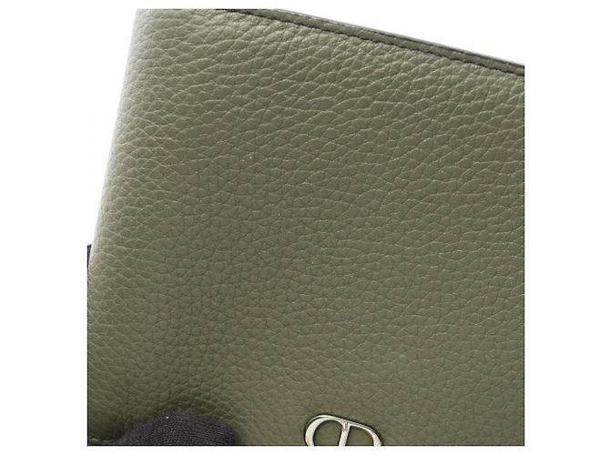 Christian Dior Dior CD Icon Bi-fold Wallet Khaki - view 5