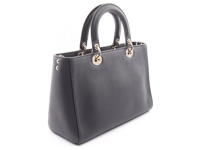 Borsa Christian Dior Lady D-Sire Medium Nero - vista 2