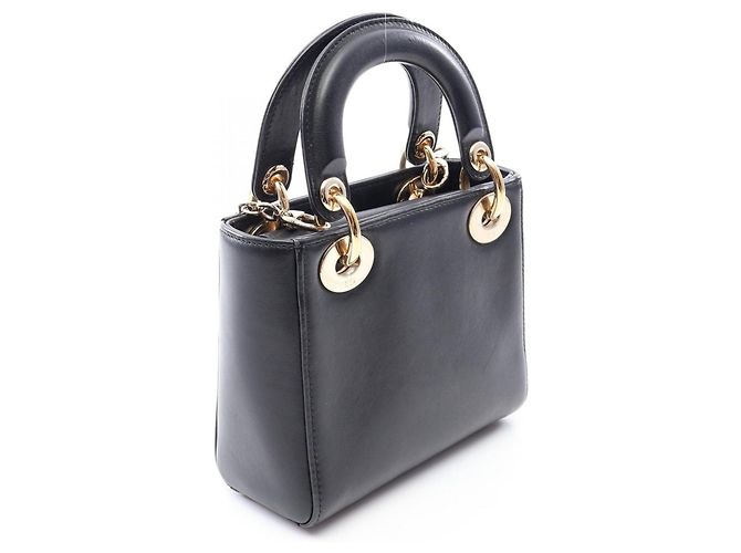 Christian Dior Dior Niki de Saint Phalle LADY DIOR MINI Borsa a mano 2WAY Nero - vista 2