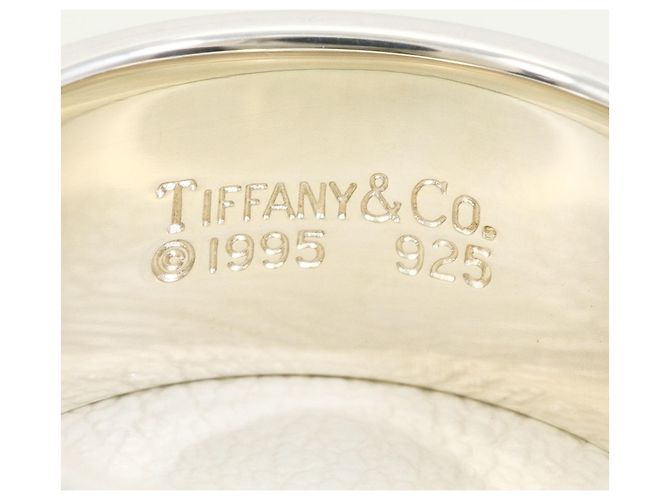 Autre Marque Tiffany & Co. Gerillter Silberring - Ansicht 4