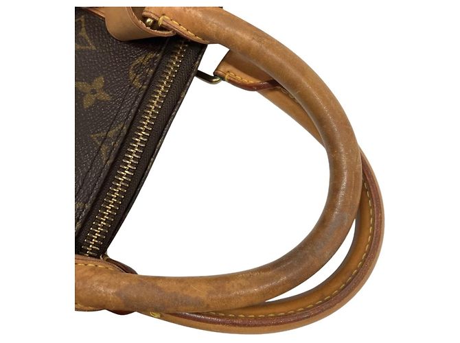 Louis Vuitton Keepall Bandoulière 55 Boston Bag Marrone - vista 9