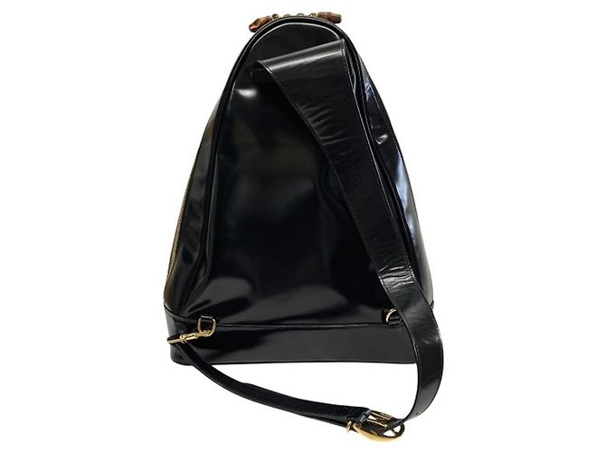 Zaino in pelle Gucci Nero - vista 2