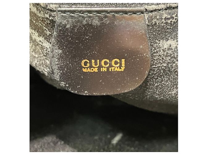 Zaino in pelle Gucci Nero - vista 4