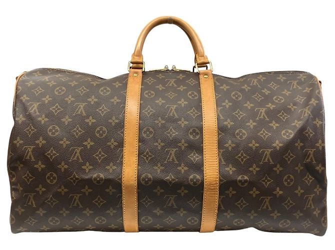 Louis Vuitton Keepall Bandoulière 55 Boston Bag Braun - Ansicht 2