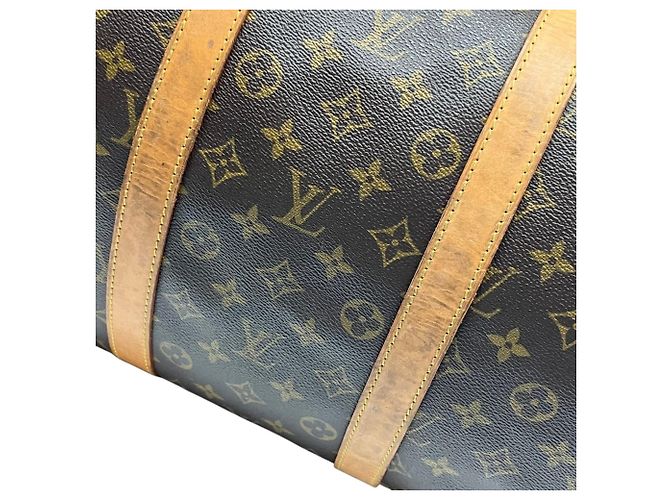 Louis Vuitton Keepall Bandoulière 55 Boston Bag Braun - Ansicht 6