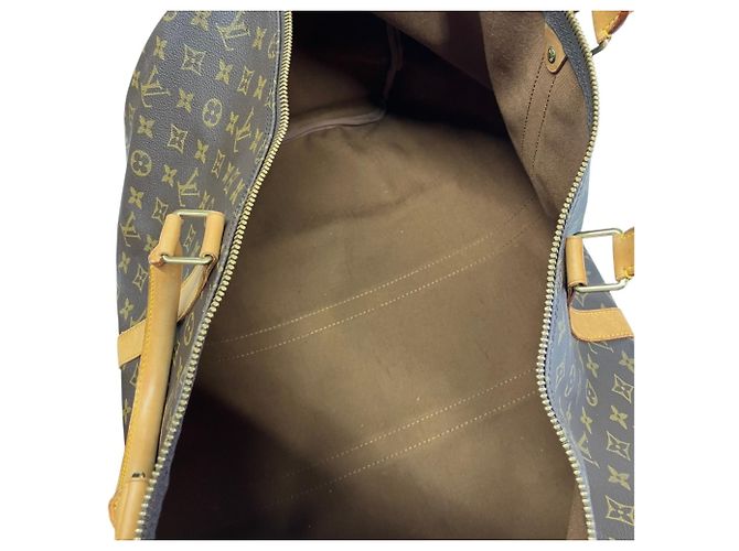 Louis Vuitton Keepall Bandoulière 55 Boston Bag Braun - Ansicht 7