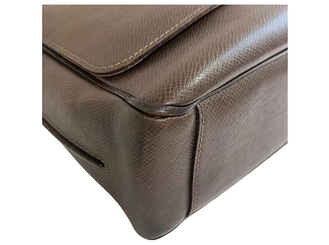 Bolsa Messenger Louis Vuitton Roman MM Marrom - vista 5