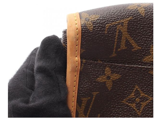 Borsa Louis Vuitton Menilmontant PM Marrone - vista 12