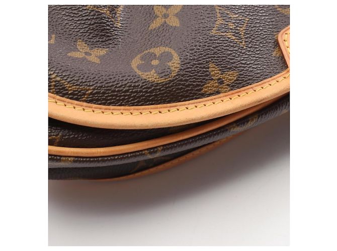 Borsa Louis Vuitton Menilmontant PM Marrone - vista 9