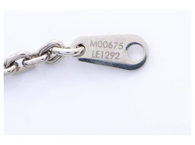 Louis Vuitton Monogram Bold Necklace Silvery Golden - view 6