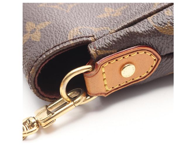 Bolso Louis Vuitton Favorite MM Monogram Castaño - vista 11