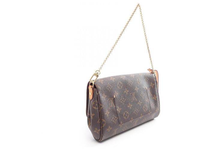 Bolso Louis Vuitton Favorite MM Monogram Castaño - vista 2