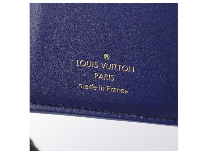 Louis Vuitton Portefeuille Capucines Compact Bi-fold Wallet Blau - Ansicht 5