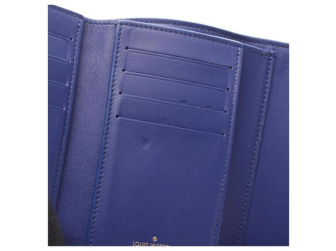 Louis Vuitton Portefeuille Capucines Compact Bi-fold Wallet Blau - Ansicht 6
