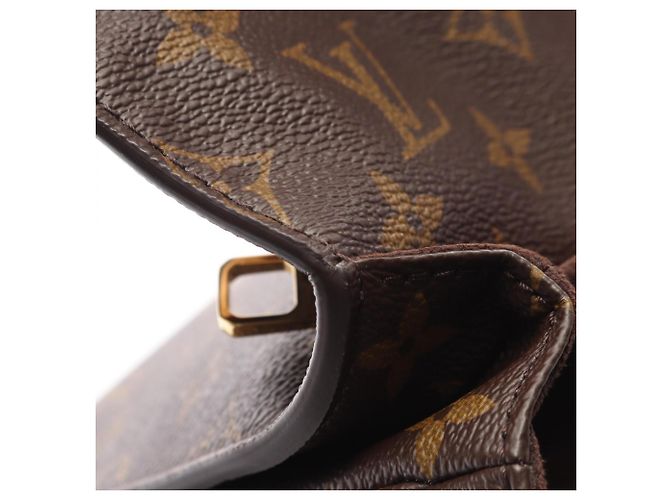Bolso Louis Vuitton Pochette Metis MM Castaño - vista 7