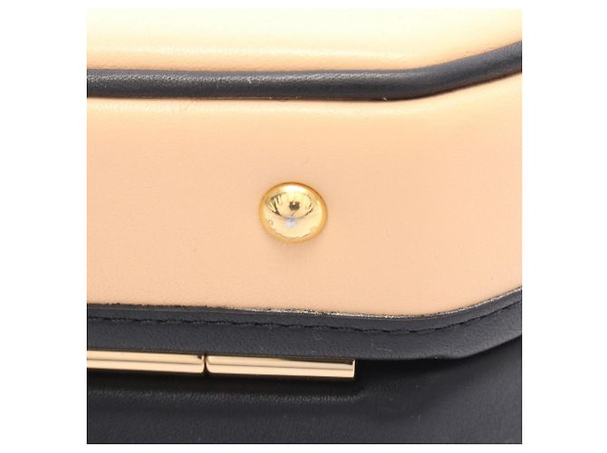 Borsa Louis Vuitton Petite Boite Chapeau Nero Beige - vista 6