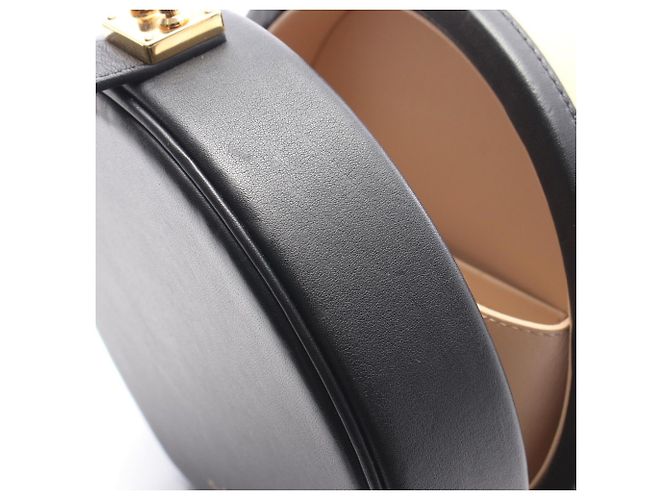 Borsa Louis Vuitton Petite Boite Chapeau Nero Beige - vista 9