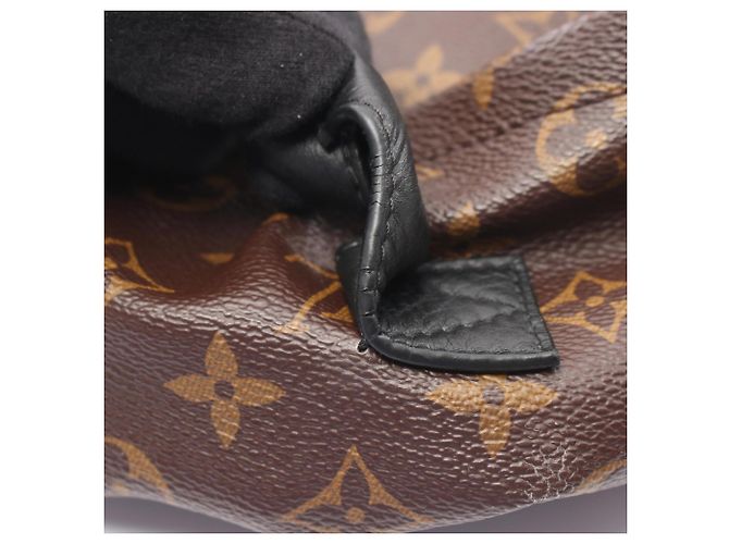 Mochila/Bolso Louis Vuitton Palm Springs PM Monogram Castaño Negro - vista 10