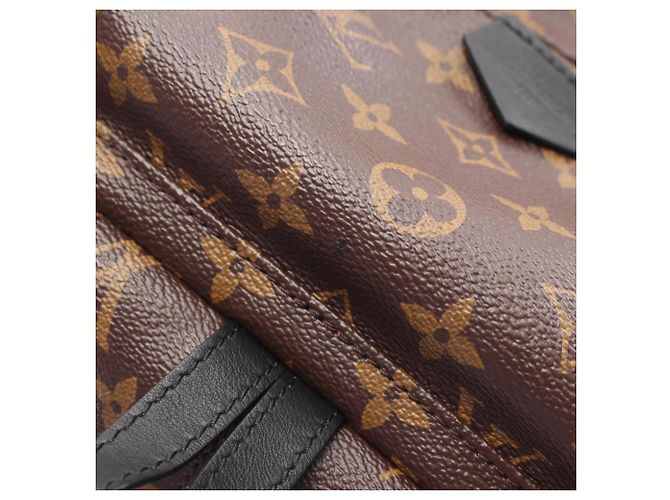 Mochila/Bolso Louis Vuitton Palm Springs PM Monogram Castaño Negro - vista 12
