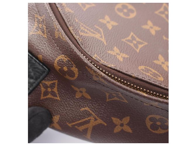 Mochila/Bolso Louis Vuitton Palm Springs PM Monogram Castaño Negro - vista 14
