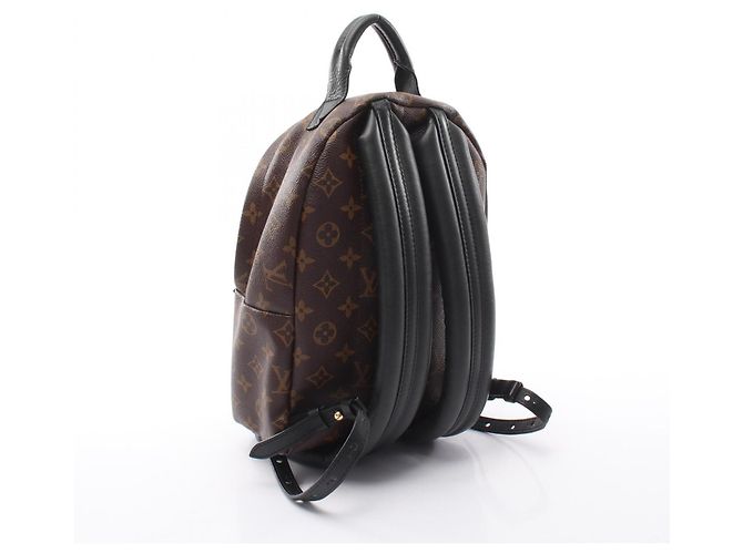 Mochila/Bolso Louis Vuitton Palm Springs PM Monogram Castaño Negro - vista 2