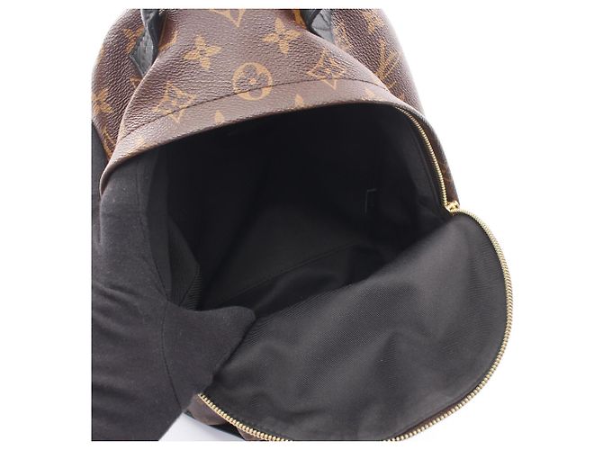 Mochila/Bolso Louis Vuitton Palm Springs PM Monogram Castaño Negro - vista 3