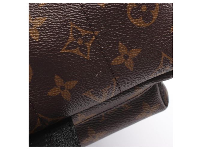 Mochila/Bolso Louis Vuitton Palm Springs PM Monogram Castaño Negro - vista 7