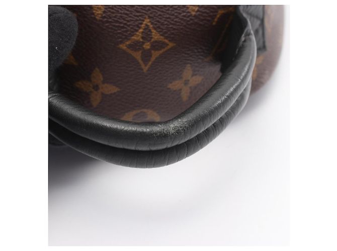 Mochila/Bolso Louis Vuitton Palm Springs PM Monogram Castaño Negro - vista 9