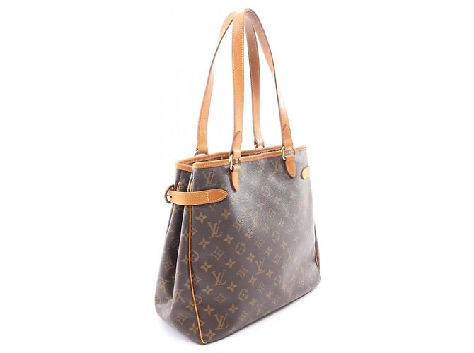 Saco Tote Vertical Louis Vuitton Batignolles Marrom - vista 2