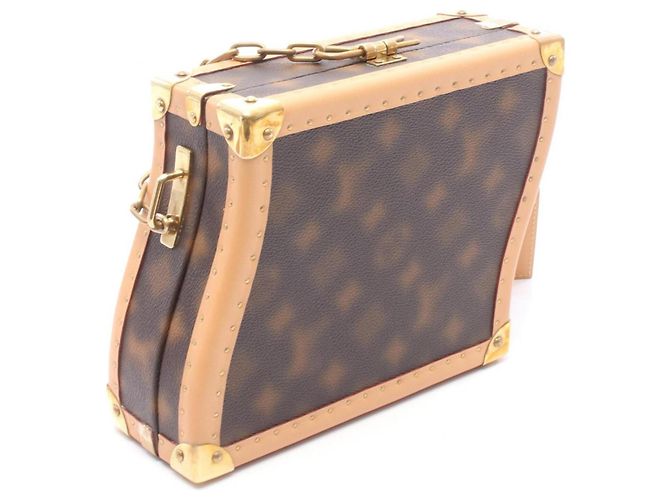 Louis Vuitton Monogram Shoulder Bag Brown - view 2