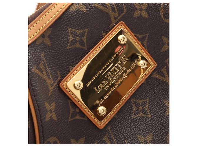 Borsa a tracolla Louis Vuitton Thames PM Monogram Marrone - vista 11