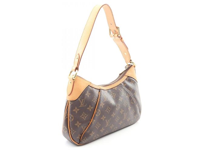 Borsa a tracolla Louis Vuitton Thames PM Monogram Marrone - vista 2