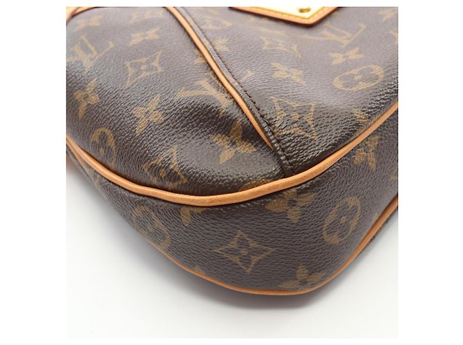 Borsa a tracolla Louis Vuitton Thames PM Monogram Marrone - vista 6