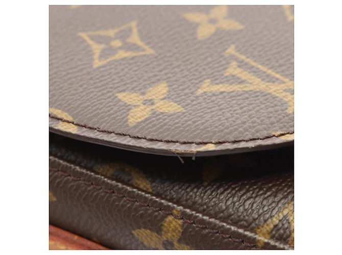 Louis Vuitton Saint Cloud GM Schultertasche Braun Monogramm - Ansicht 7